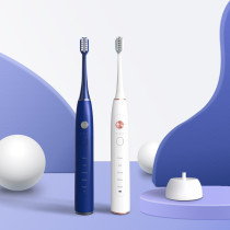 Rechargeable China Electric Toothbrush with Double Brush Head