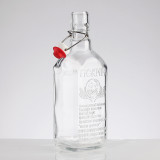 wholesale premium 1 liter glass vodka whisky liquor bottle