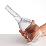 Custom Made Luxury 750ml Empty Clear Botellas De Vidrio Para Licor Glass Wine Bottle