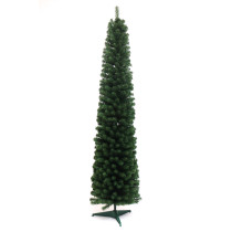 210cm Luxury Artificial Pine needle Christmas Tree With big pine cone decorated