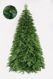 210cm Green PVC tree with pinecones christmas tree supplier