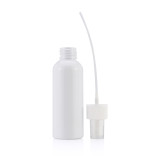 Empty fine mist PET 30 50 100 120 150 200 250 500ml travel skincare white plastic spray bottle for cosmetic packaging
