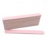 Custom rectangle printed wooden emery boards all colors ecofriendly