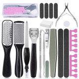 Travel manicure pedicure tools device instrument