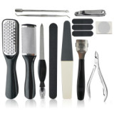 Professional men's manicure salon equipment tool accessories set supplier