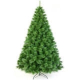 210cm Decorated Artificial flower pine needle Christmas Tree with pine cone and berry