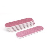 Professional Custom Printing Double Side Disposable EVA Nail File 100/180 Grit Sandpaper Nail File
