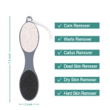 Multi Purpose 4 in 1 Feet Pedicure Tools with Foot Scrubber Pumice Stone