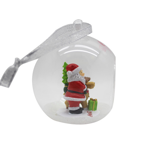 Ornament Crafts Snowman Glass Ball Christmas tree decor