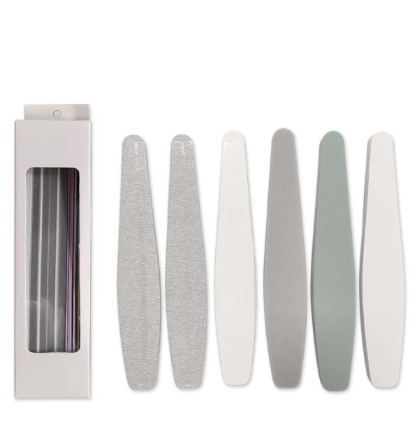 Custom package 80/80 grit nail files custom printing emery boards 100/180 100 180