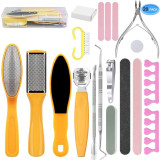 12 piece nail manicure tool disposable product set