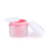 1 1.7 3.3 5oz 30 50 g 100 ml double layer lotion container cosmetic cream cream jars 150 ml in bulk with plastic lids