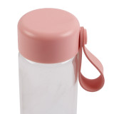 28Oz Bpa Free Large Capacity  Plastic Outdoor Lid Water Single Wall Transparent Water Bottle Bap Free Plastic With Lid/Rope