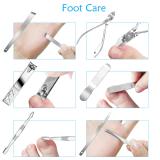 Professional leather accessories manicure set