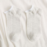 Mesh female socks candy color women summer cotton breathable ankle socks ultra-thin socks  wholesale factory