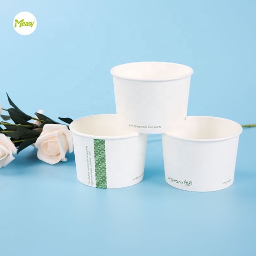 Frozen yogurt ice packaging ice cream containers cups size plastic with lid wholesale