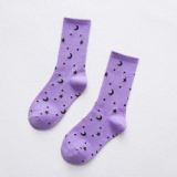 Wholesale cartoon crew socks women japanese street socks manufacturers girls socks factory