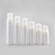 Custom empty white 30ml 60ml 100ml shampoo hand face wash cleanser plastic pump foam bottle