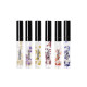 High Quality custom flower organic nude vegan glossy vendor clear private label lip gloss