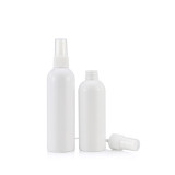 Empty fine mist PET 30 50 100 120 150 200 250 500ml travel skincare white plastic spray bottle for cosmetic packaging