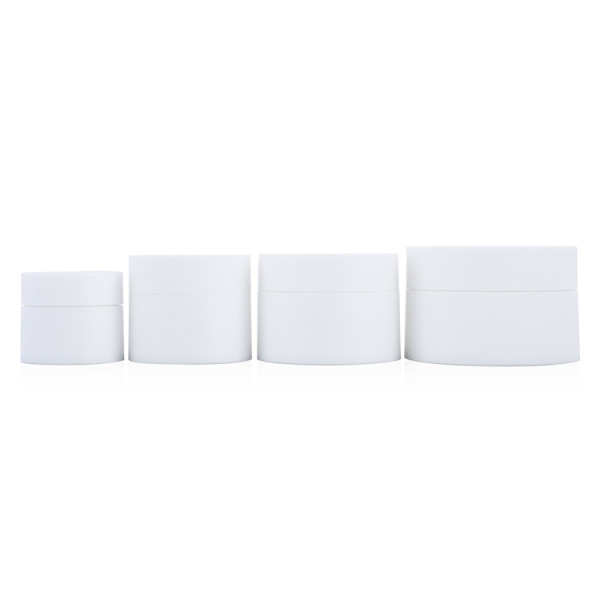 5 15 g 20 30 50 ml plastic container white pp jar pot cosmetic packaging empty pp cream jar for body cream