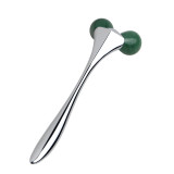 New arrival Natural Jade Stone 3D style Y shape natural Face Roller