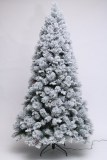 180CM Green Pine needle&PVC Xmas tree with snowand berry