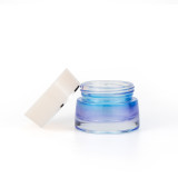 Petty 30g 1 oz 50 gram empty cosmetic cream containers matte empty scrub glass jars with white lids