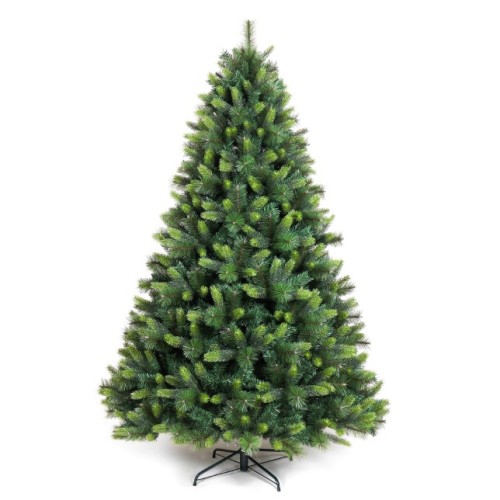 240cm Hotsale Decorative PE & PVC Mixed Christmas Tree