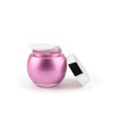 Wholesale 50g 70g 120g 150g 240g 330g Cosmetics Facial Mask Cream Jar Opal White Glass Cream Lotion Jars with silver lid