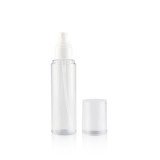 Premium 2.7 3.3 4 5 ounce empty round sprayer facial makeup packaging clear water face mist spray bottle with lids