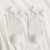 Mesh female socks candy color women summer cotton breathable ankle socks ultra-thin socks  wholesale factory