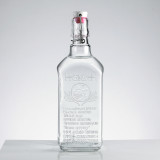 wholesale water shape 1 liter glass bottle with swing top