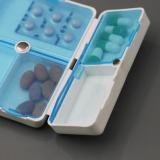 Wholesale Stock Small Order Plastic Portable Folding Pill Storage Cases