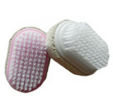 Pedicure Tool Dead Skin Callus Remover 2 in 1 Pumice Stone and Brush for Feet