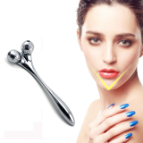 Wholesale face lifting facial manual beauty massage tools 24k gold roller