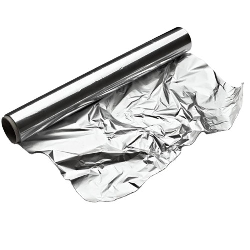 Silver Kitchen Aluminum Foil Food Roll Wrapping Packing Silver Foil Paper Roll
