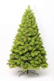 Green Christmas tree with pine cone bullet+round tip Home decoration