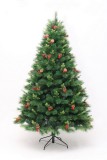 6FT/180cm PE PVC mix  Artificial Christmas Tree Party Decoration indoor and outdoor decoration tree