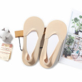 Women invisible boat socks cotton silicone breathable socks girls summer quick dry socks wholesale factory