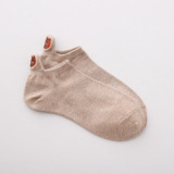 Wholesale cotton short socks tenn girls invisible socks cute odor resistant soft  low cut ankle socks for women