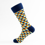 Happy socks women cotton socks manufacturers girls crew socks wholesale factory