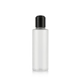 Wholesale 1 1.7 2 3.3 5 10 fl oz 80 250 500 ml skin care packaging cosmetic pet dispenser plastic bottle with black lids