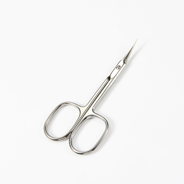 Wholesale manicure nail cuticle scissors curved stainless steel professional