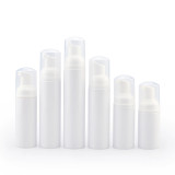Empty 40ml 50ml 60ml 70ml 80ml 100ml White Liquid Cosmetic Facial Cleanser PET Plastic Mousse Foam Pump Bottle