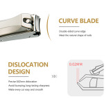 Wholesale stainless steel wide jaw nail clippers with catcher