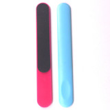 New design colorful 80/80 grit nail files professional with plastic handle