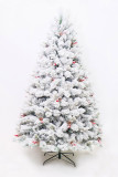 180cm 2020 Newest PVC Pineneedle Christmas Tree with Ornaments