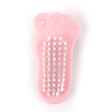 Pedicure Tool Dead Skin Callus Remover 2 in 1 Pumice Stone and Brush for Feet
