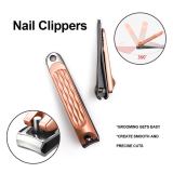 Private logo rose gold cuticle nail scissors for nails manicure